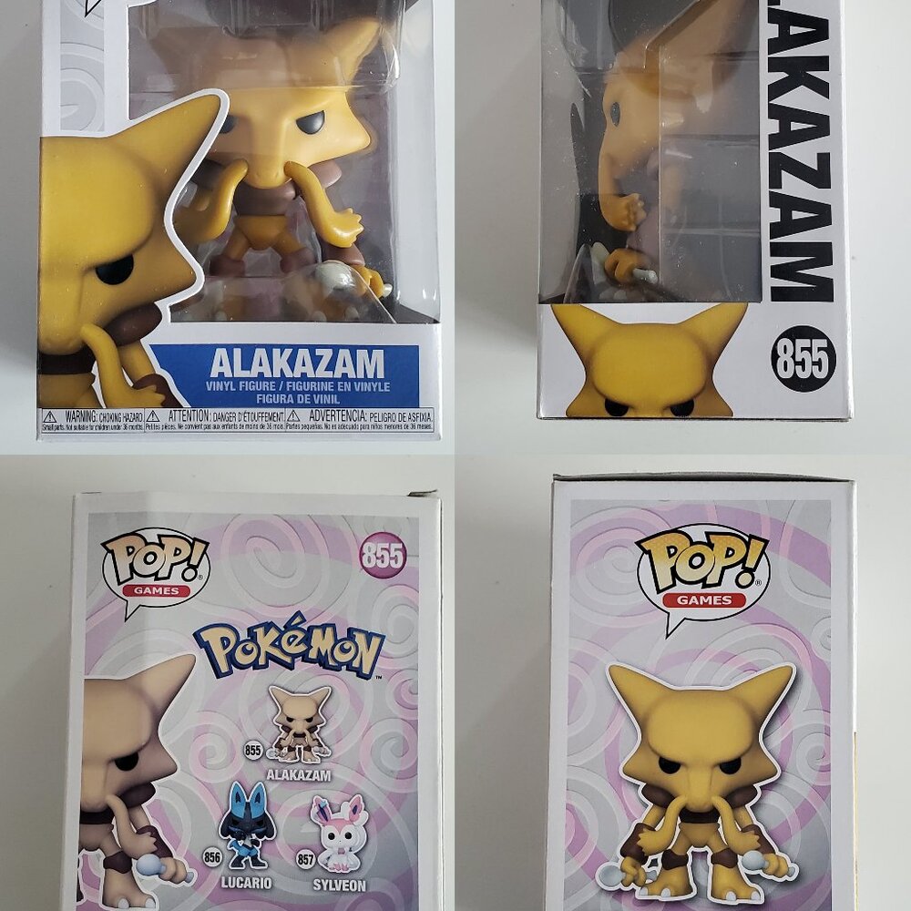 Funko Pop Games Pokemon Alakazam 855